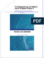 Full Chapter Practical Civil Engineering 1St Edition Jayasree P K Balan K Rani V PDF