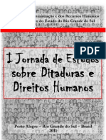 I Jornada Ditaduras e Direitos Humanos