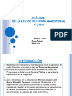 117269395 Analisis de La Nueva Ley de La Reforma Magisterial