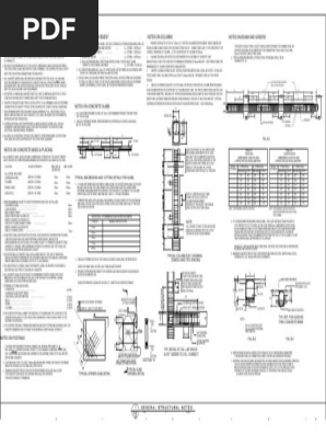 General Structural Notes Page 1