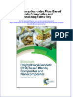 Textbook Polyhydroxyalkanoates Phas Based Blends Composites and Nanocomposites Roy Ebook All Chapter PDF