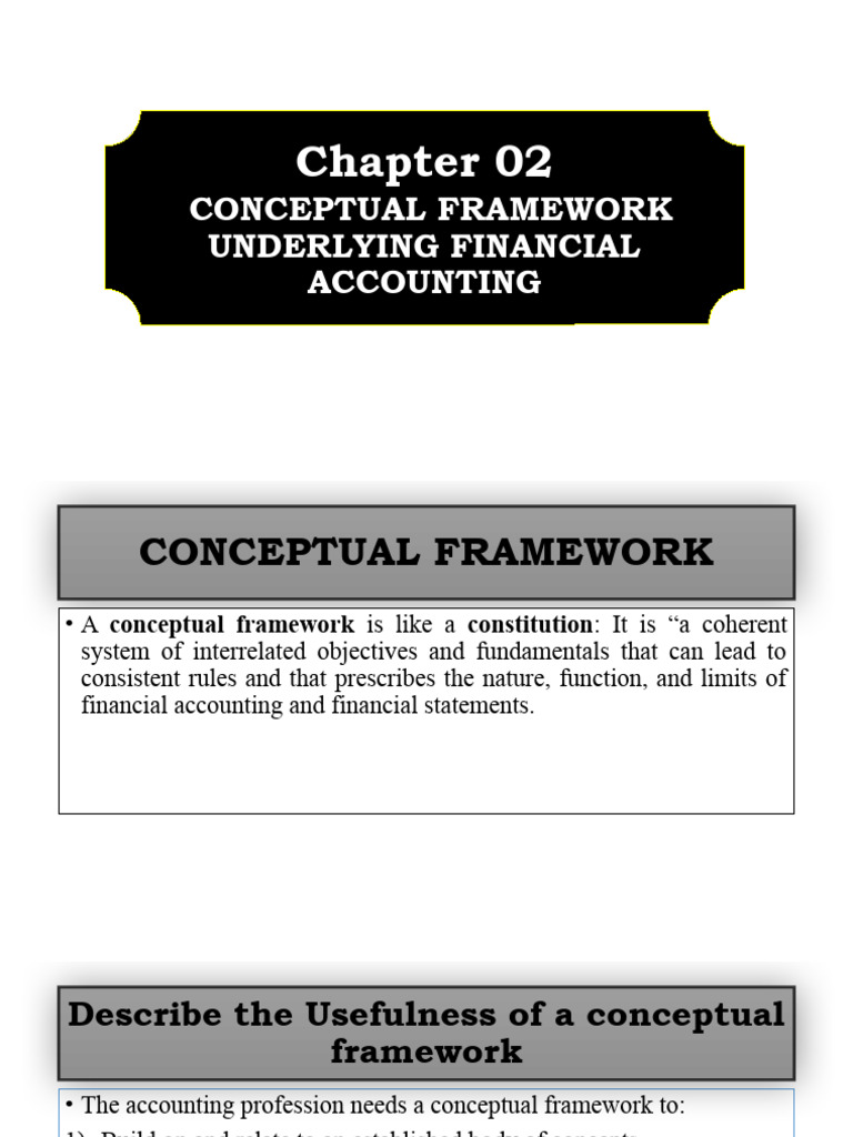 Conceptual framework 2 pdf financial statement financial accounting