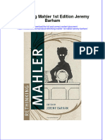 Download textbook Rethinking Mahler 1St Edition Jeremy Barham ebook all chapter pdf 