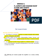3.1 Student Copy - THE CONCEPTS, ASPECTS AND CHANGES INOF CULTURE AND SOCIETY