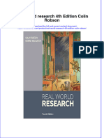 Full Chapter Real World Research 4Th Edition Colin Robson PDF