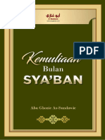 Kemuliaan Bulan Sya'ban