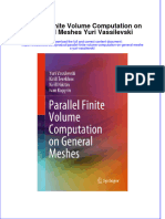 Download full chapter Parallel Finite Volume Computation On General Meshes Yuri Vassilevski pdf docx