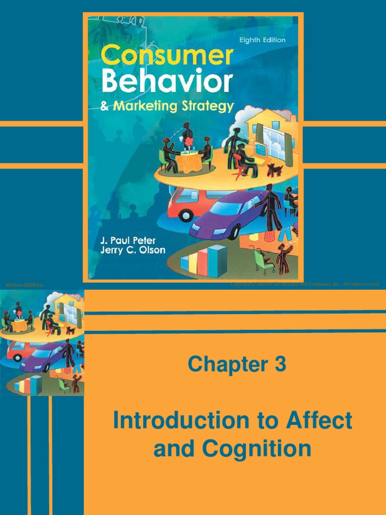 Consumer Behaviour and Marketing Strategy Peter Olson Chapter 003 | PDF