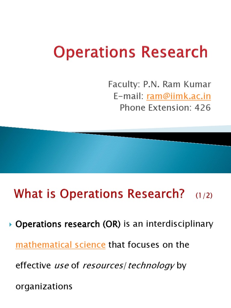 Case Problems in Linear Programming | PDF | Linear Programming ...
