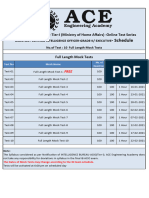 IB Schedule