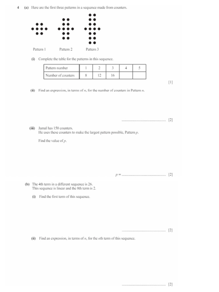 Sequence Worksheet | PDF