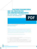 Evaluacion Financier A Proyecto Emprendimiento Panaderia Pizzeria Medellin
