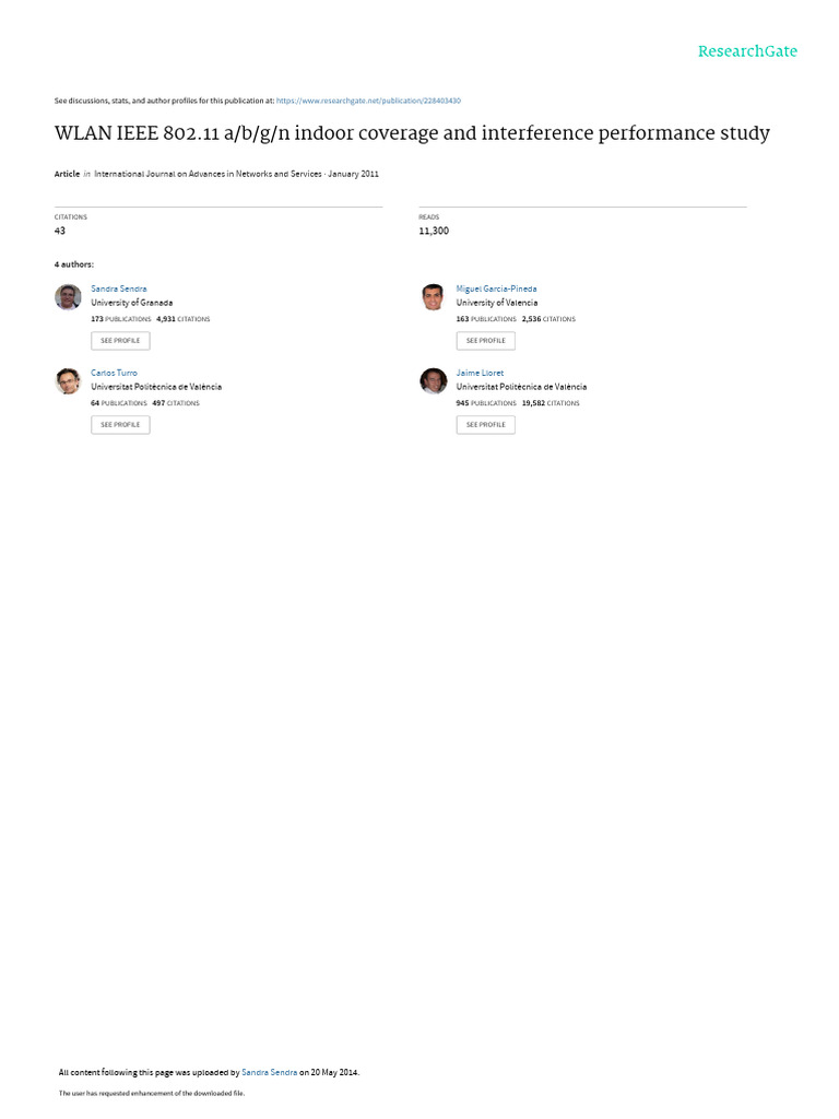 Wlan ieee 80211 abgn indoor coverage and interfere pdf ieee 802 11