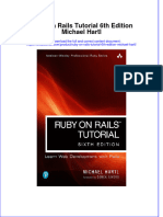 PDF Ruby On Rails Tutorial 6Th Edition Michael Hartl Ebook Full Chapter