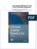 Textbook Sfpe Guide To Human Behavior in Fire Society of Fire Protection Engineers Ebook All Chapter PDF