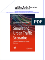 Textbook Simulating Urban Traffic Scenarios Michael Behrisch Ebook All Chapter PDF