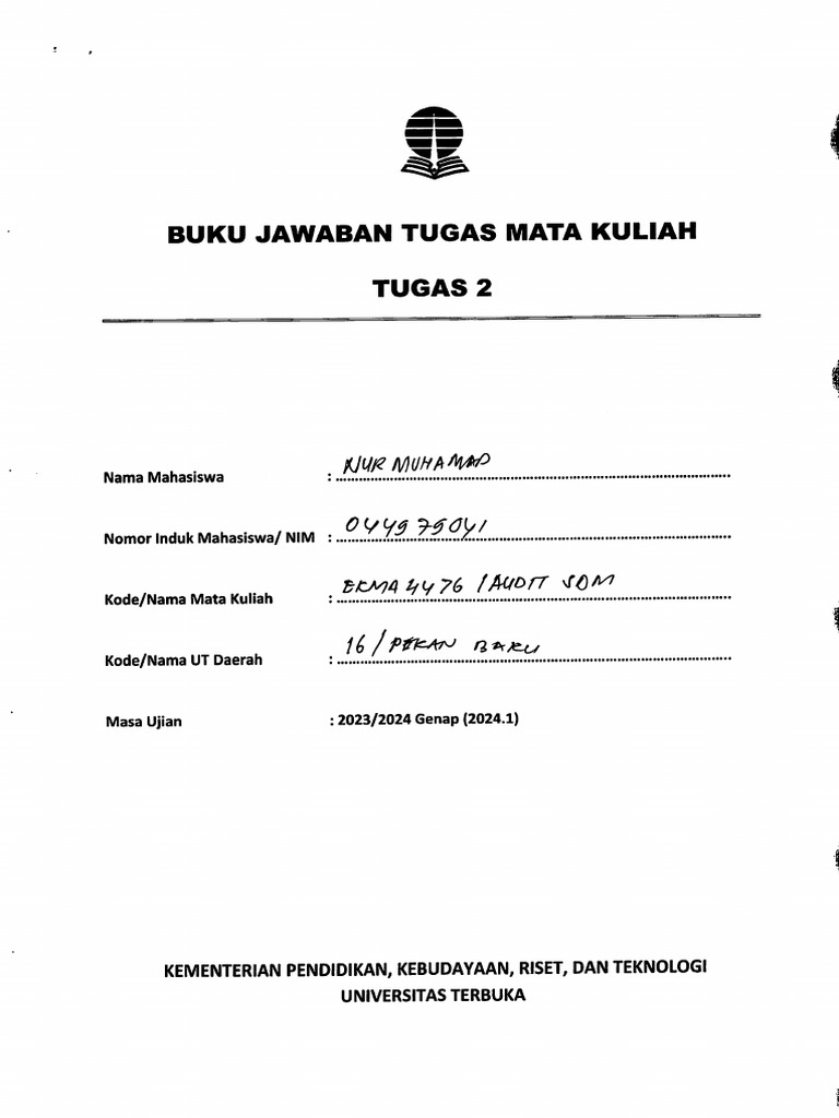 Tugas 2 - Ekma4476 | PDF
