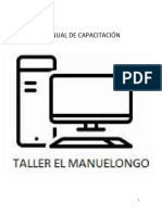 Manual de Capacitación