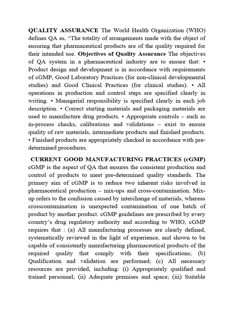 QA Short Notes | PDF | Verification And Validation | Iso 9000