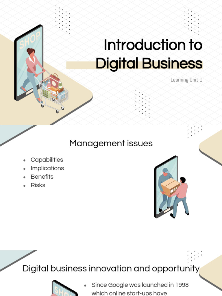 Pages From LU1 Introduction To Digital Business A | PDF | Career ...