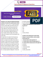 Expected Concentric Diagram Based Seating Arrangement Questions PDF For Main PDF