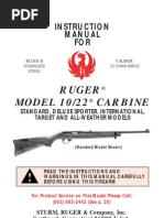 Download Ruger 10-22 Manual by api-3840428 SN7313877 doc pdf