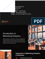 Marketing Analytics PPT