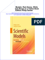 Download pdf Scientific Models Red Atoms White Lies And Black Boxes In A Yellow Book 1St Edition Philip Gerlee ebook full chapter 