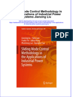 PDF Sliding Mode Control Methodology in The Applications of Industrial Power Systems Jianxing Liu Ebook Full Chapter