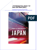 PDF Power in Contemporary Japan 1St Edition Gill Steel Eds Ebook Full Chapter