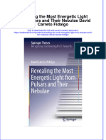 PDF Revealing The Most Energetic Light From Pulsars and Their Nebulae David Carreto Fidalgo Ebook Full Chapter