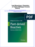 Full Chapter Plant Derived Bioactives Chemistry and Mode of Action Mallappa Kumara Swamy PDF