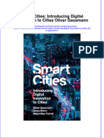 Download pdf Smart Cities Introducing Digital Innovation To Cities Oliver Gassmann ebook full chapter 