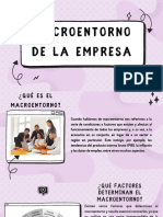 El Macroentorno de Una Empresa