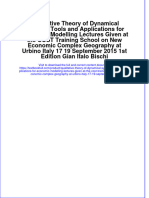 Download full chapter Qualitative Theory Of Dynamical Systems Tools And Applications For Economic Modelling Lectures Given At The Cost Training School On New Economic Complex Geography At Urbino Italy 17 19 September 2015 pdf docx