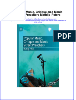 Download full chapter Popular Music Critique And Manic Street Preachers Mathijs Peters pdf docx
