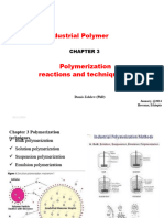 CHAPTER 3 Industrial Polymerization Reactions & Techniques