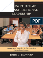 John C. Leonard - Finding the Time for Instructional Leadership_ Management Strategies for Strengthening the Academic Program (2010, R&L Education) - libgen.li