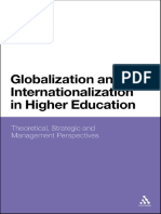 Felix Maringe, Nick Foskett - Globalization and Internationalization in Higher Education - Theoretical, Strategic and Management Perspectives (2010, Continuum) - Libgen - Li