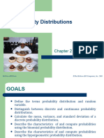 Chapter Two Probabilities Distribution