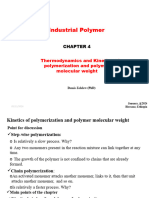 CHAPTER 4 Kinetics of Polymerization and Polymer Molecular Weight