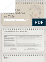 Chilean Medical Breakthroughs Notebook by Slidesgo