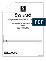 Yysstte em M: Integrated M Multi-Zzone C Controller Installation M Manual and User'S G Guide