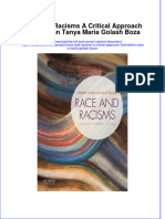Download full chapter Race And Racisms A Critical Approach 2Nd Edition Tanya Maria Golash Boza pdf docx