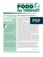 What's New:: The Future of Food Security..