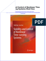 Textbook Stability and Control of Nonlinear Time Varying Systems Shuli Guo Ebook All Chapter PDF