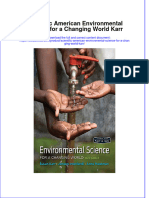 Download full chapter Scientific American Environmental Science For A Changing World Karr pdf docx