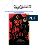 PDF Spinoza On Reason Passions and The Supreme Good 1St Edition Andrea Sangiacomo Ebook Full Chapter