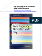 Textbook Radio Frequency Modulation Made Easy Saleh Faruque Ebook All Chapter PDF