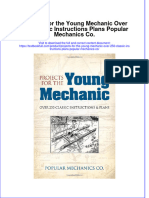 PDF Projects For The Young Mechanic Over 250 Classic Instructions Plans Popular Mechanics Co Ebook Full Chapter